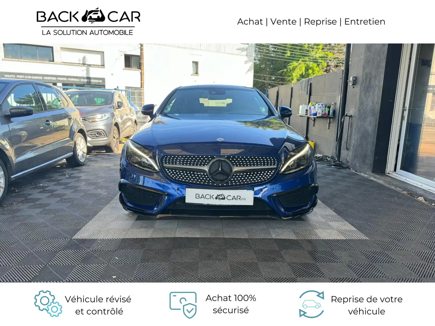 Mercedes-Benz C 250 250 7G-Tronic Plus A Sportline Blauw - 2