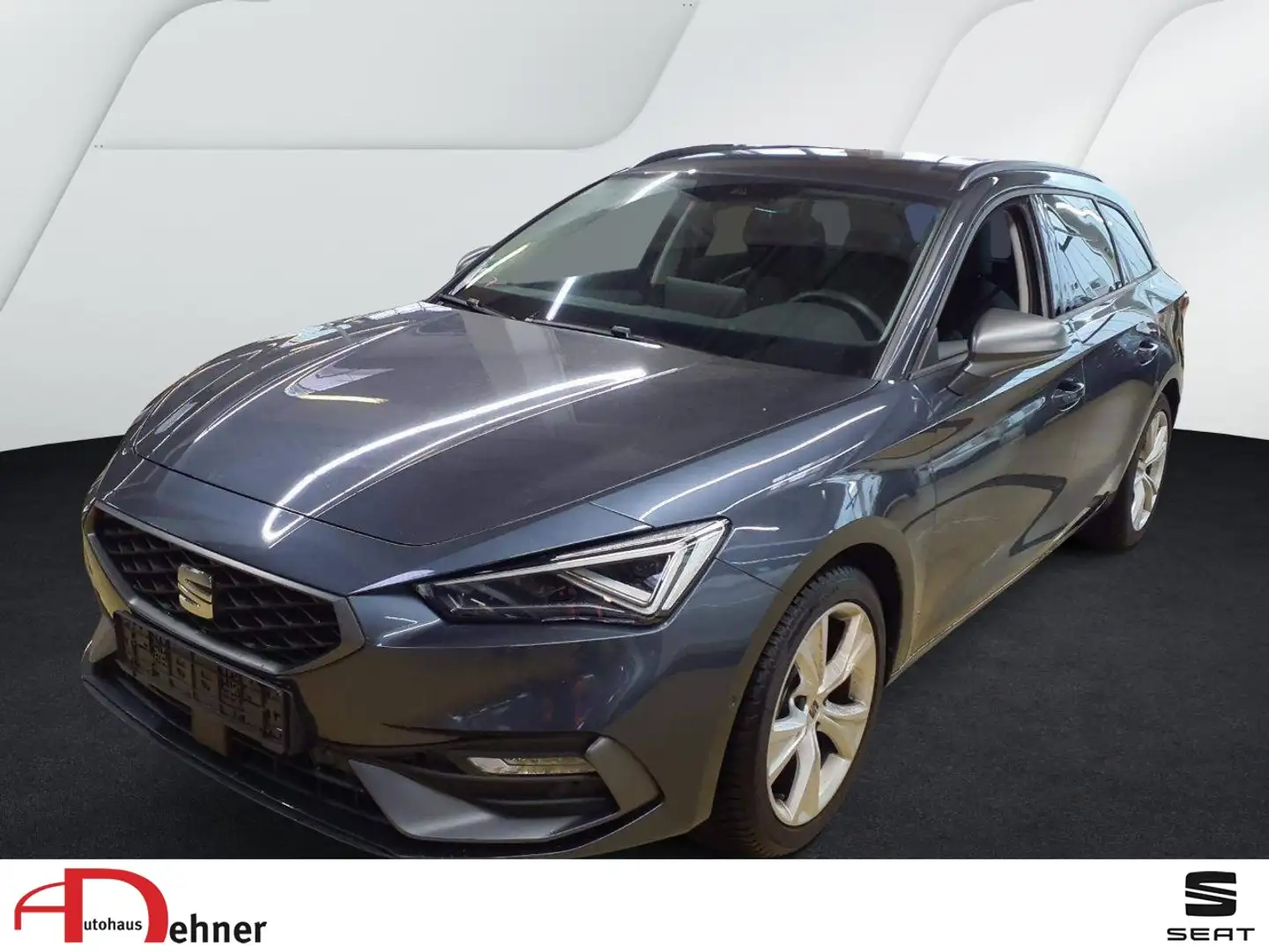 SEAT Leon Sportstourer FR 2.0 TDI DSG MATRIX+RKAM+GJR Klima Grau - 1