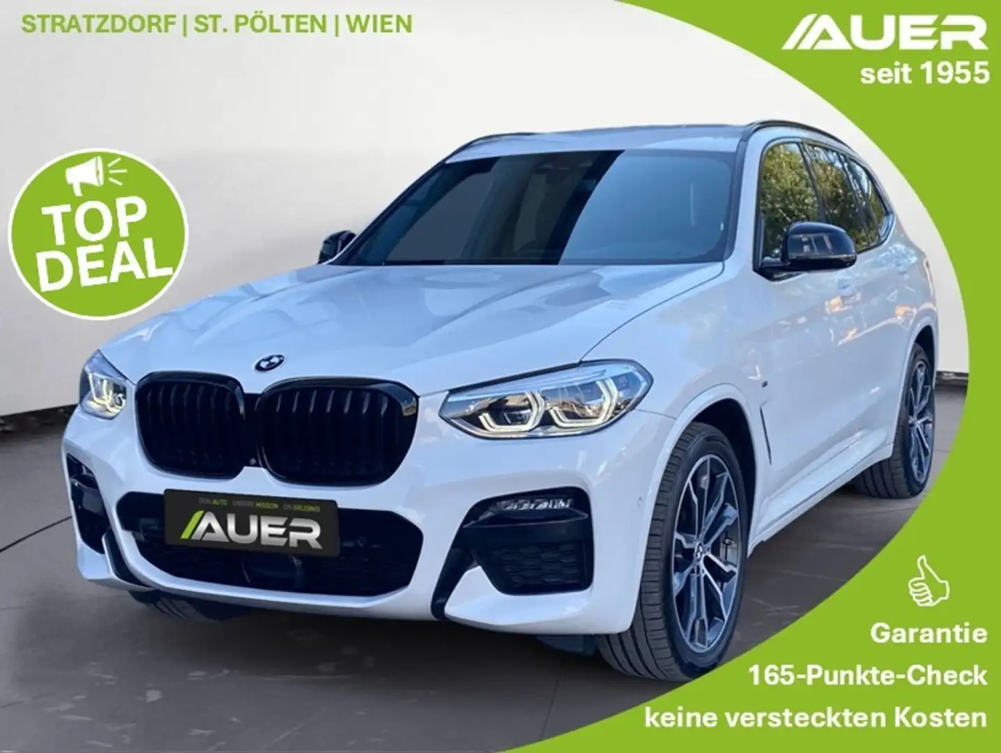 BMW X3 xDrive 20d M-Sport Aut. | Navi | LED | AHK Weiß - 1
