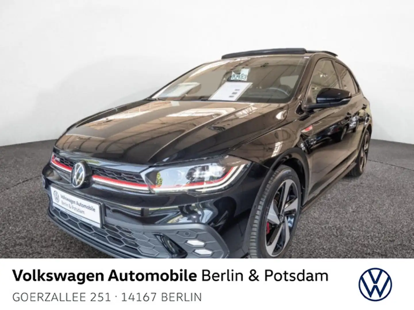 Volkswagen Polo 2.0 TSI DSG GTI Navi P-Dach LED R-Kam Zwart - 1