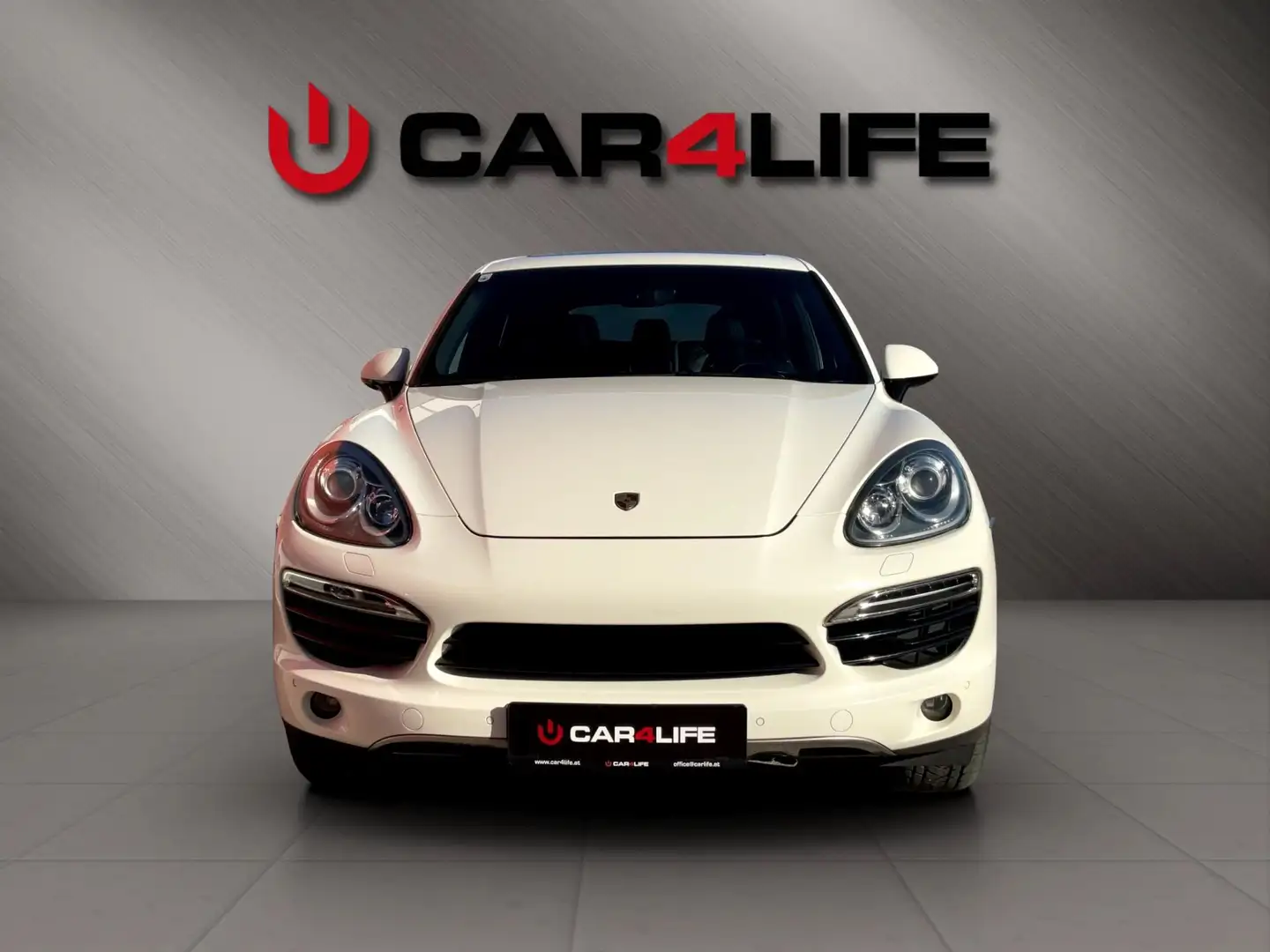 Porsche Cayenne 3.0 Hybrid|Voll|SZHG|Pano|Bose| Weiß - 2