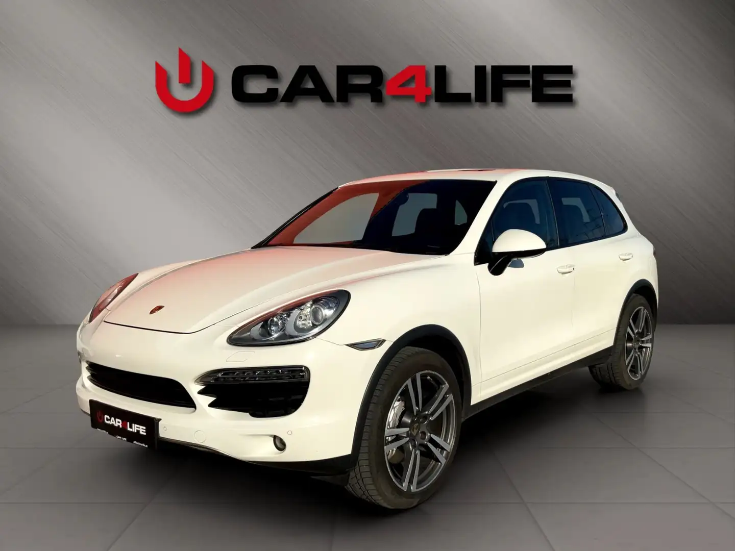 Porsche Cayenne 3.0 Hybrid|Voll|SZHG|Pano|Bose| Weiß - 1