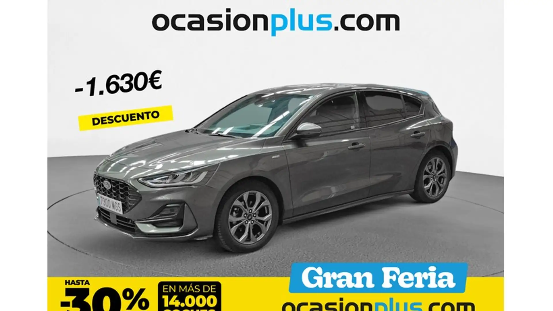 Ford Focus 1.0 Ecoboost MHEV ST-Line 155 Grijs - 1