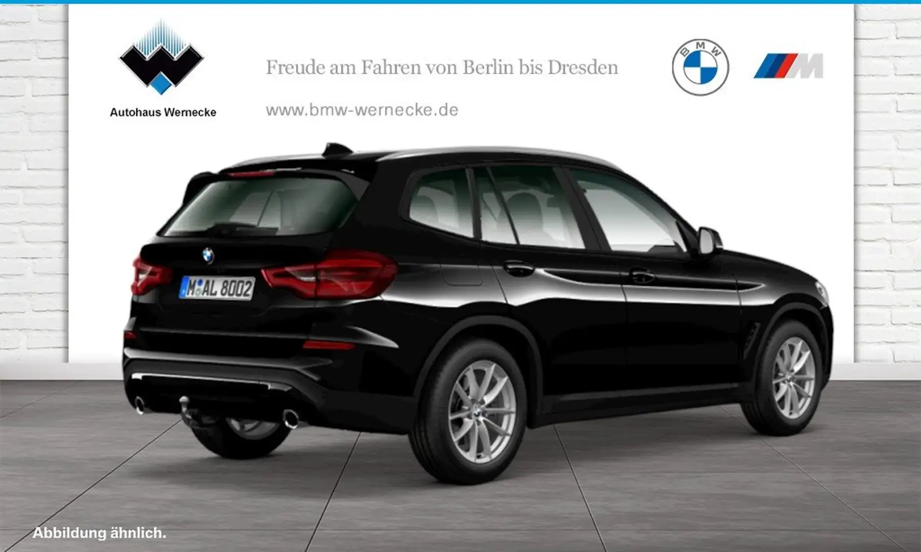 BMW X3 xDrive20d ZA Advantage Head-Up HiFi DAB LED Schwarz - 2