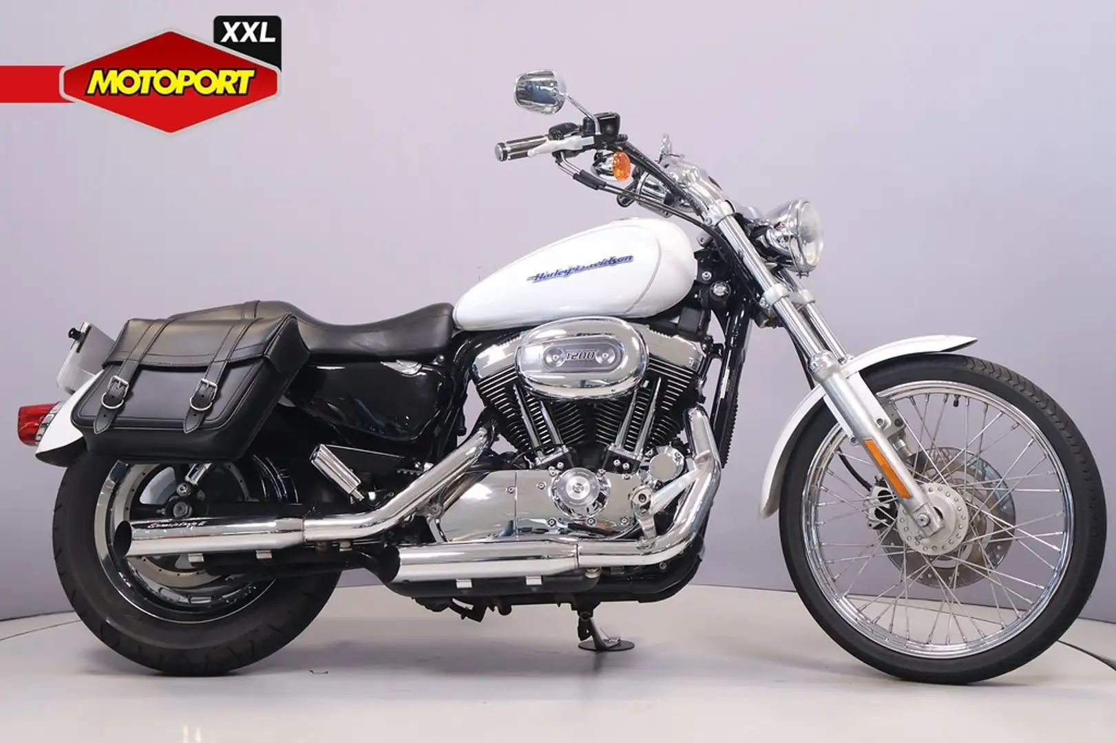 Harley-Davidson Sportster 1200 CUSTOM Blanco - 1