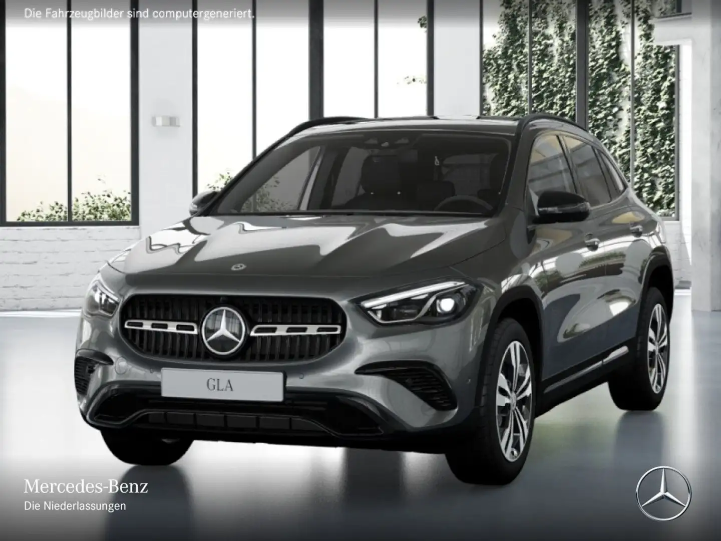 Mercedes-Benz GLA 200 d 4M PROGRESSIVE+NIGHT+PANO+360°+FAHRASS Grau - 2