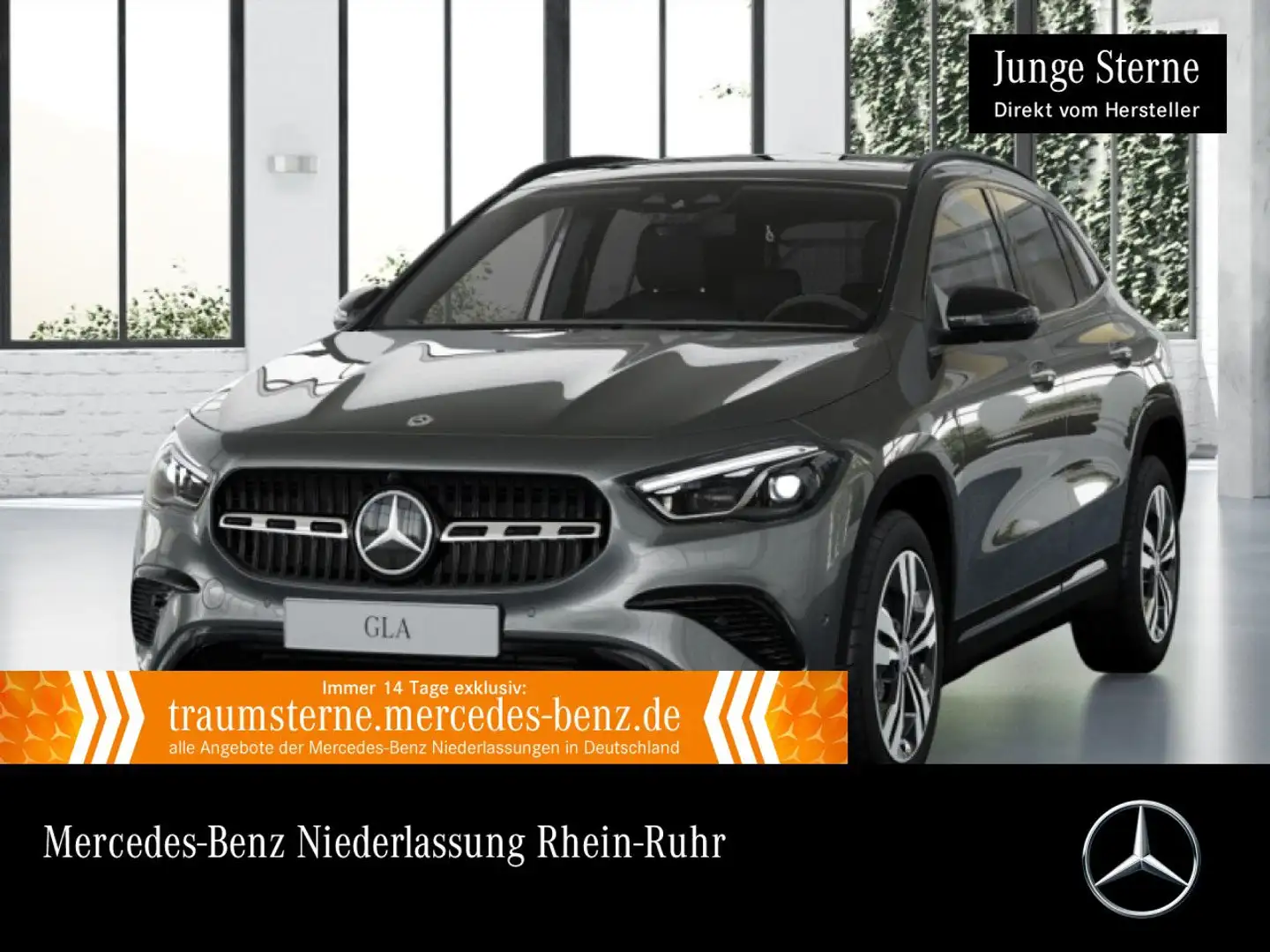 Mercedes-Benz GLA 200 d 4M PROGRESSIVE+NIGHT+PANO+360°+FAHRASS Grau - 1