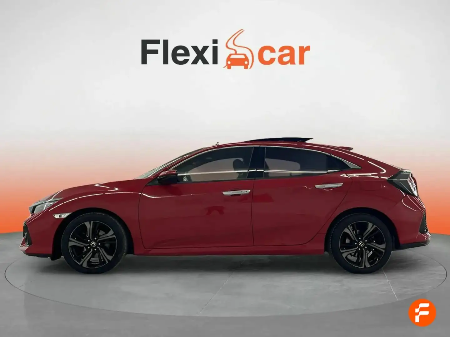 Honda Civic 1.5 VTEC Turbo Prestige CVT Rojo - 2
