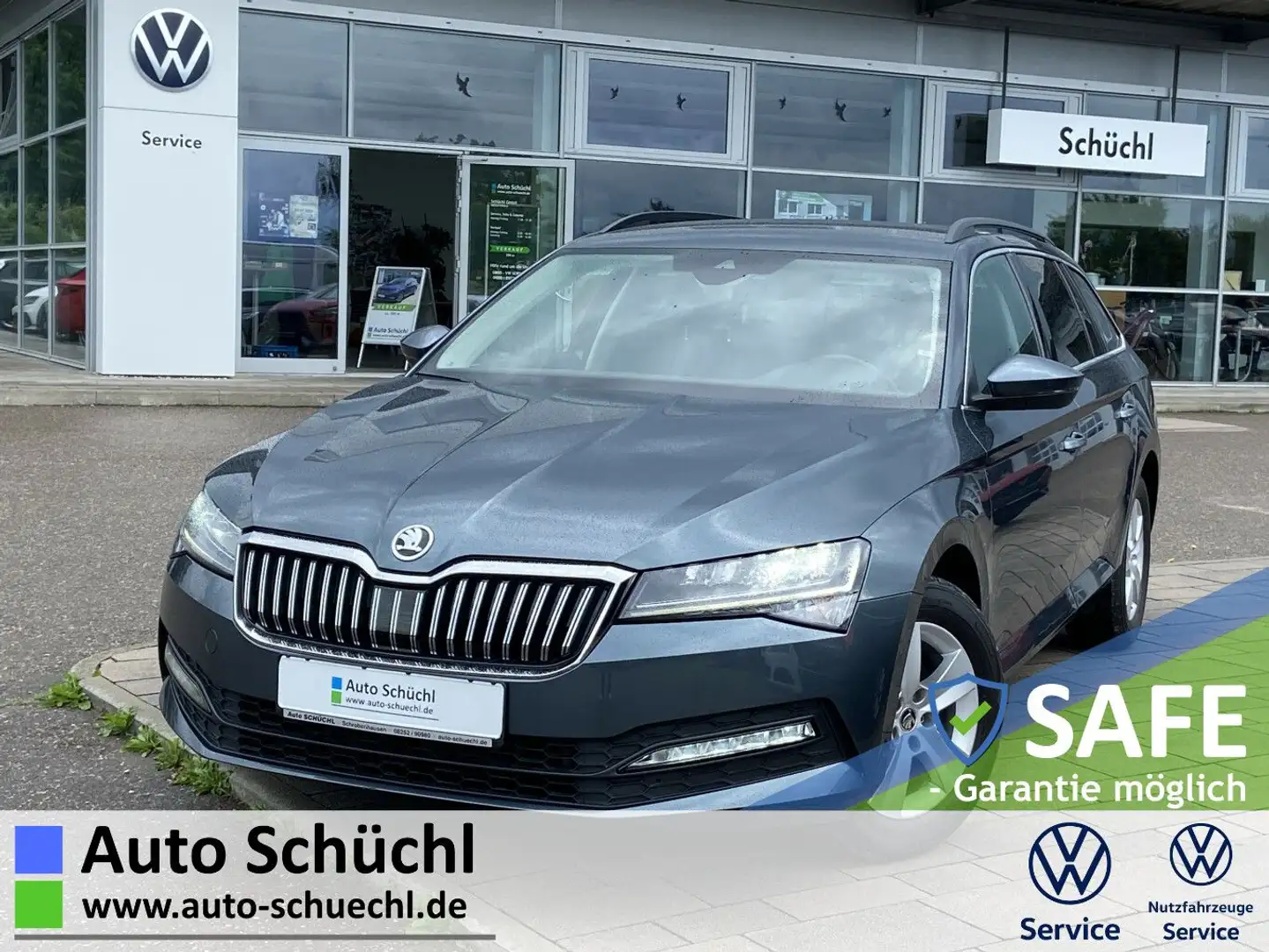 Skoda Superb Combi 2.0 TDI DSG NAVI-COLUMBUS+AHK+LED+S Gris - 1