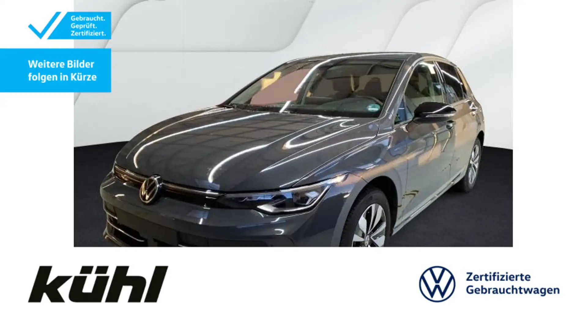 Volkswagen Golf 8 VIII 1.5 eTSI DSG Goal LED+/ACC/Kamera/Ap Grau - 1