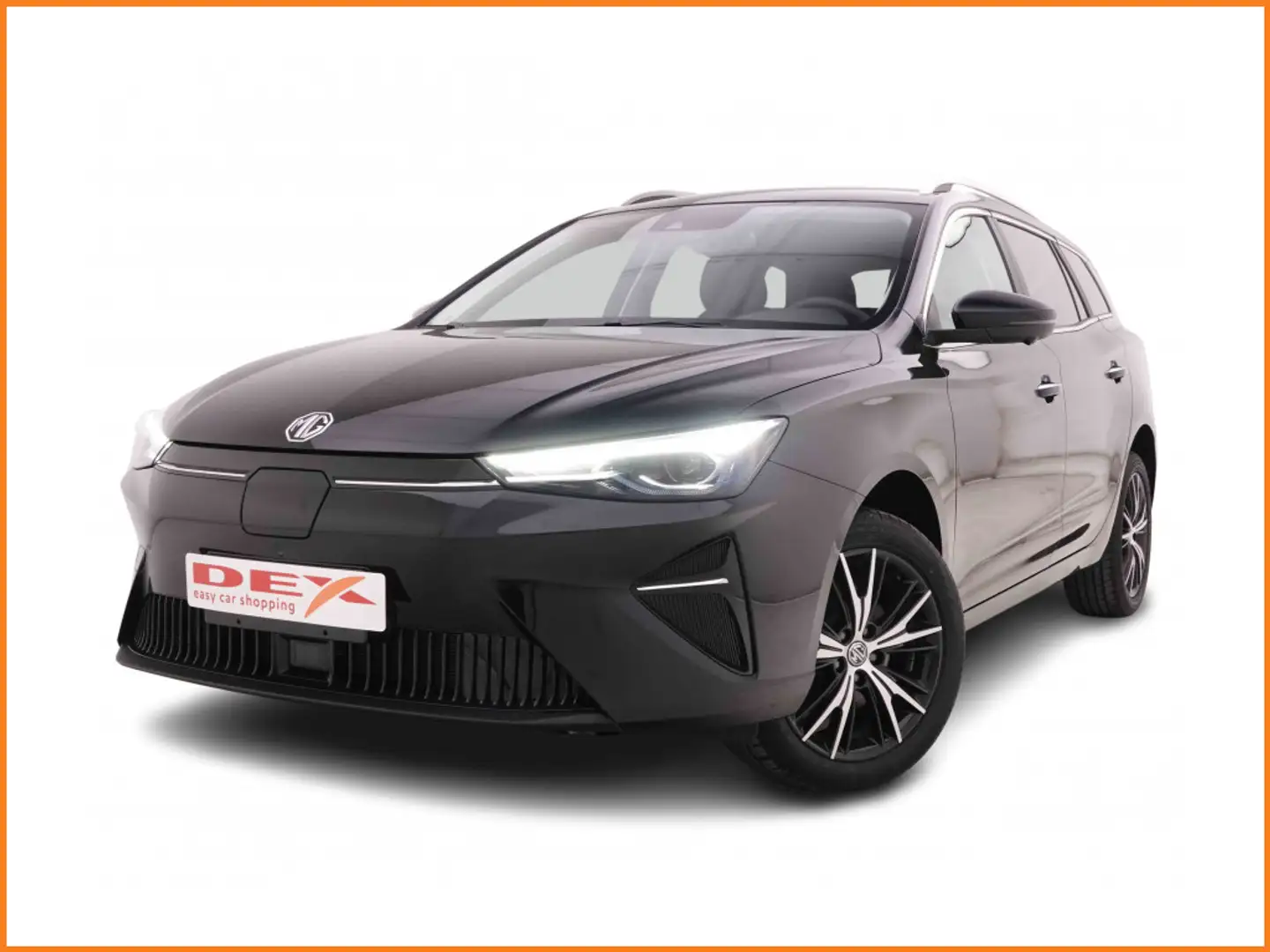 MG MG5 61 kWh Long Range 400km WLTP Luxury + Leather + 36 Zwart - 1