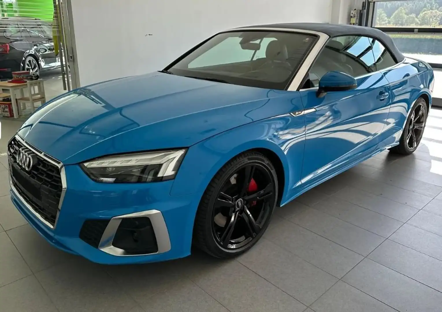 Audi A5 Cabriolet 45,Head up,Matrix,Assistenzpaket,ACC Blau - 2