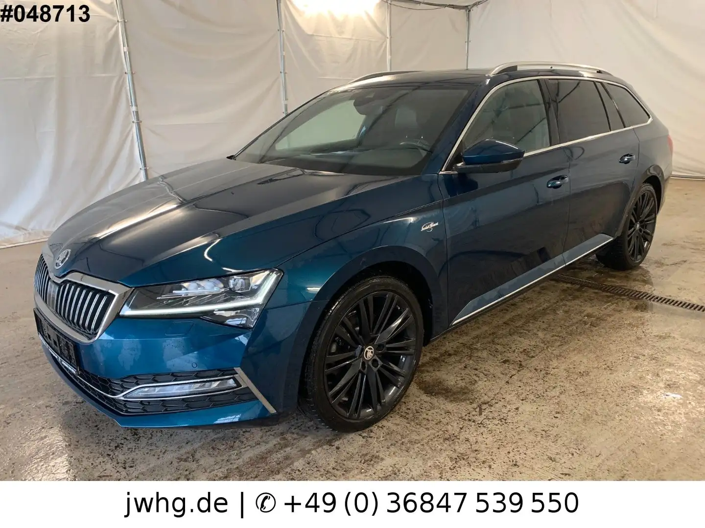 Skoda Superb L&K 4x4 Facelift 19" Matrix ACC SiKlima Blau - 1