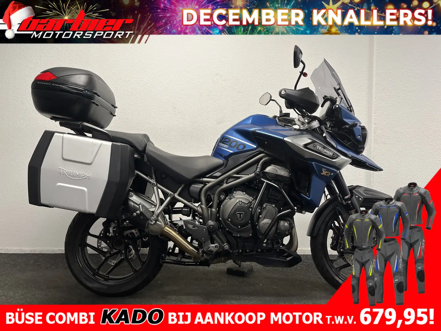 Triumph Tiger 1200 Bleu - 1