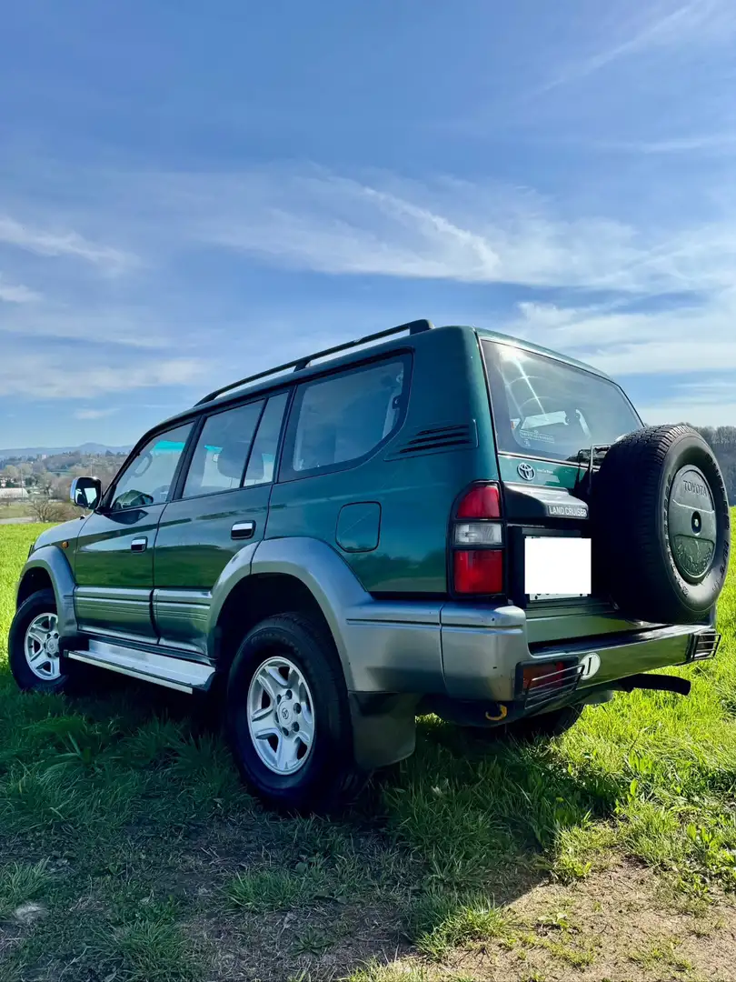 Toyota Land Cruiser KZJ95L GX 5p 3.0 Зелений - 2