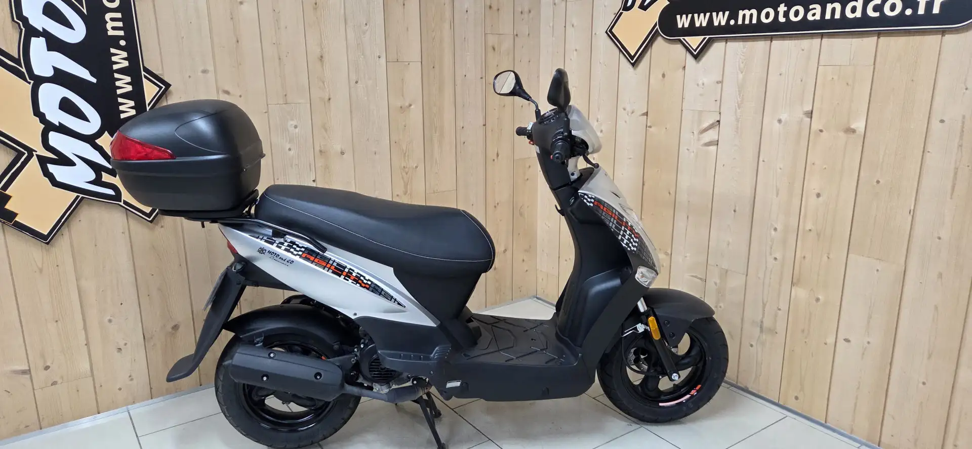 Kymco Agility 50 Gris - 1