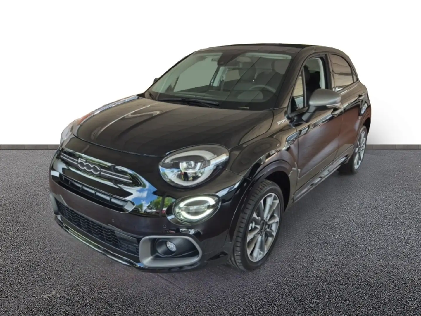 Fiat 500X Dolcevita Sport 1.5 GSE Faltdach Leder Zwart - 2