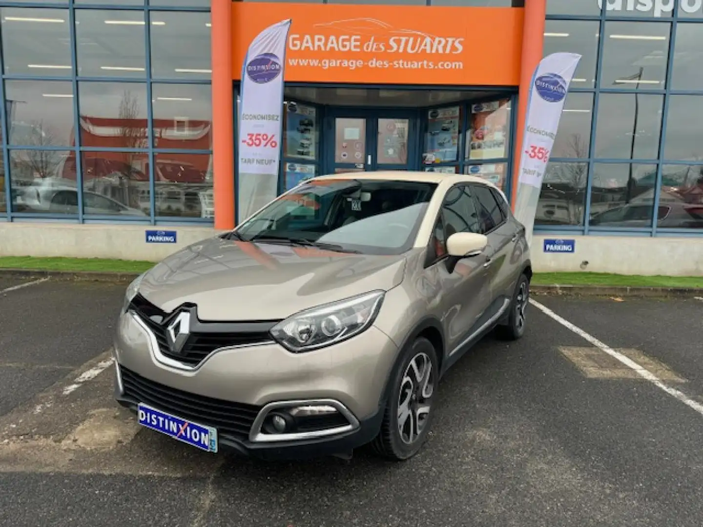 Renault Captur Captur 0.9 Energy TCe - 90 Euro 6  Intens PHASE 1 Beżowy - 1