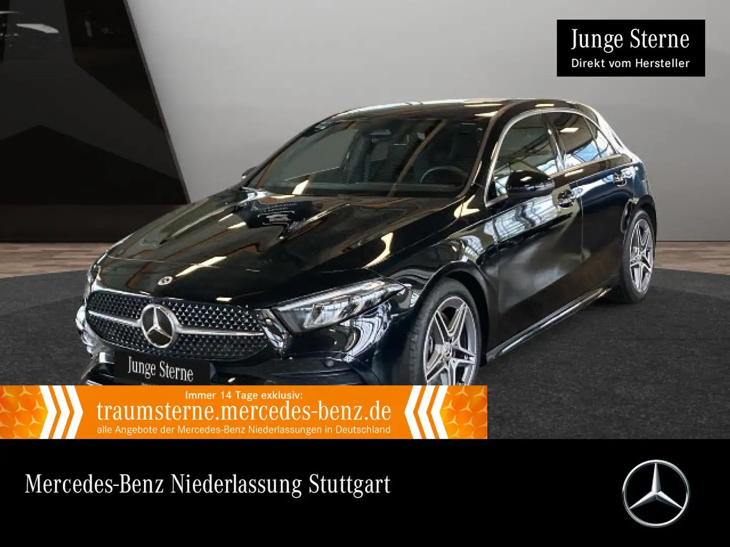 Mercedes-Benz A 250 4M AMG+LED+KAMERA+TOTW+KEYLESS+8G Schwarz - 1
