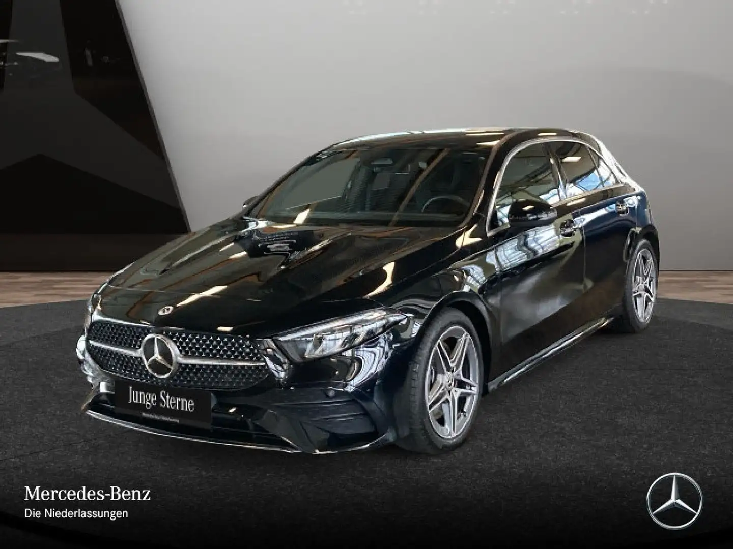Mercedes-Benz A 250 4M AMG+LED+KAMERA+TOTW+KEYLESS+8G Schwarz - 2