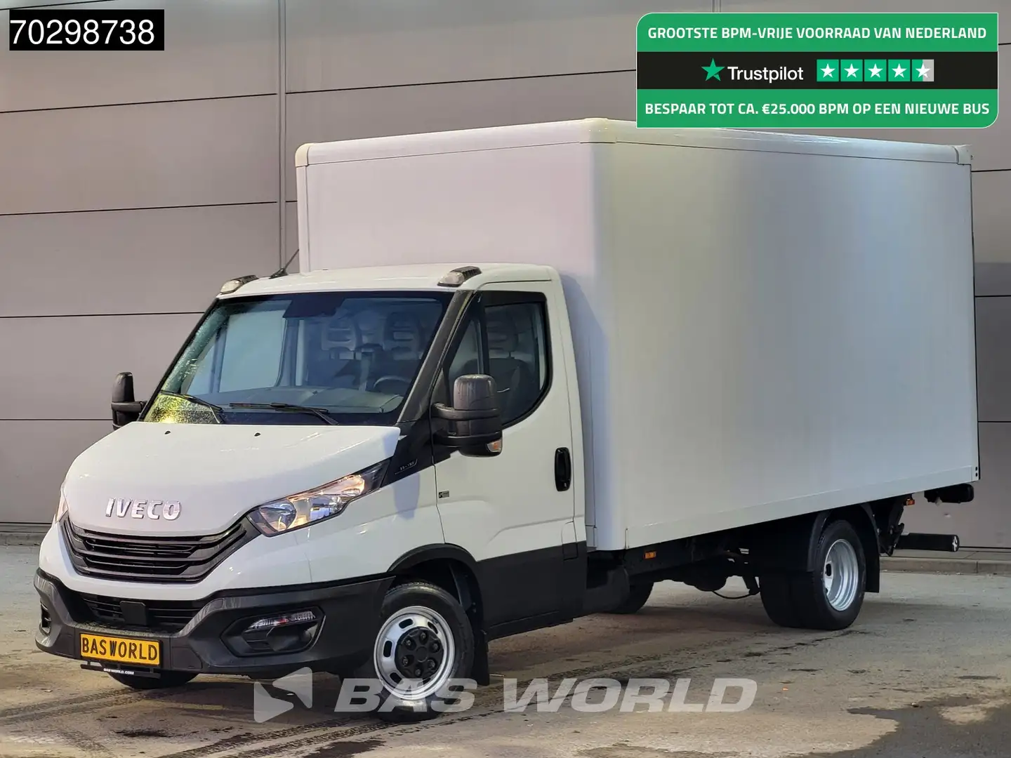 Iveco Daily 35C16 Laadklep Dubbellucht Bakwagen 160PK Airco Eu Blanc - 1
