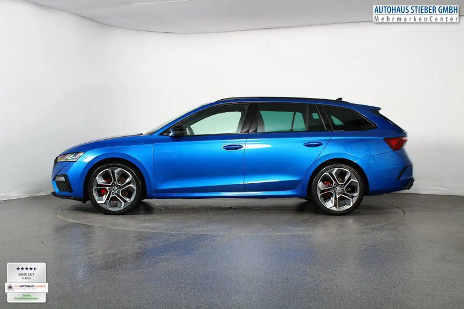 Skoda Octavia Combi RS PLUS 2.0 TDI 7-Gang-DSG 4x4 147 kW (20... Blau - 2
