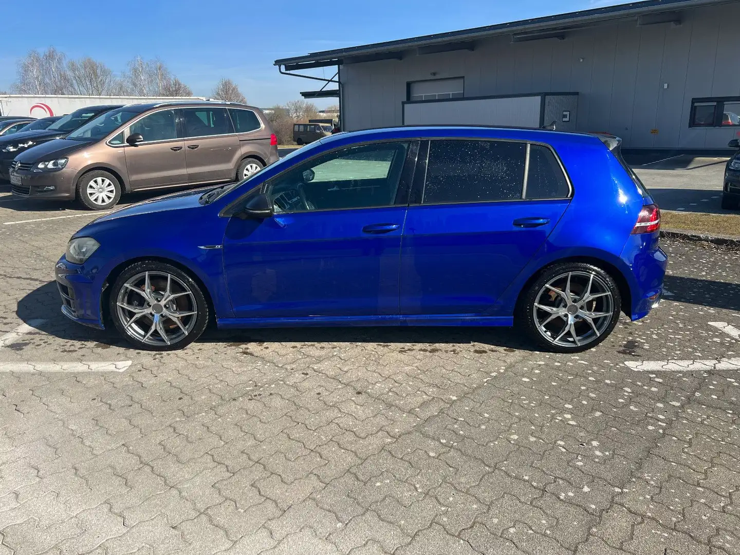 Volkswagen Golf 2.0 TSI 4MOTION BMT R *MOTORSCHADEN* Bleu - 2