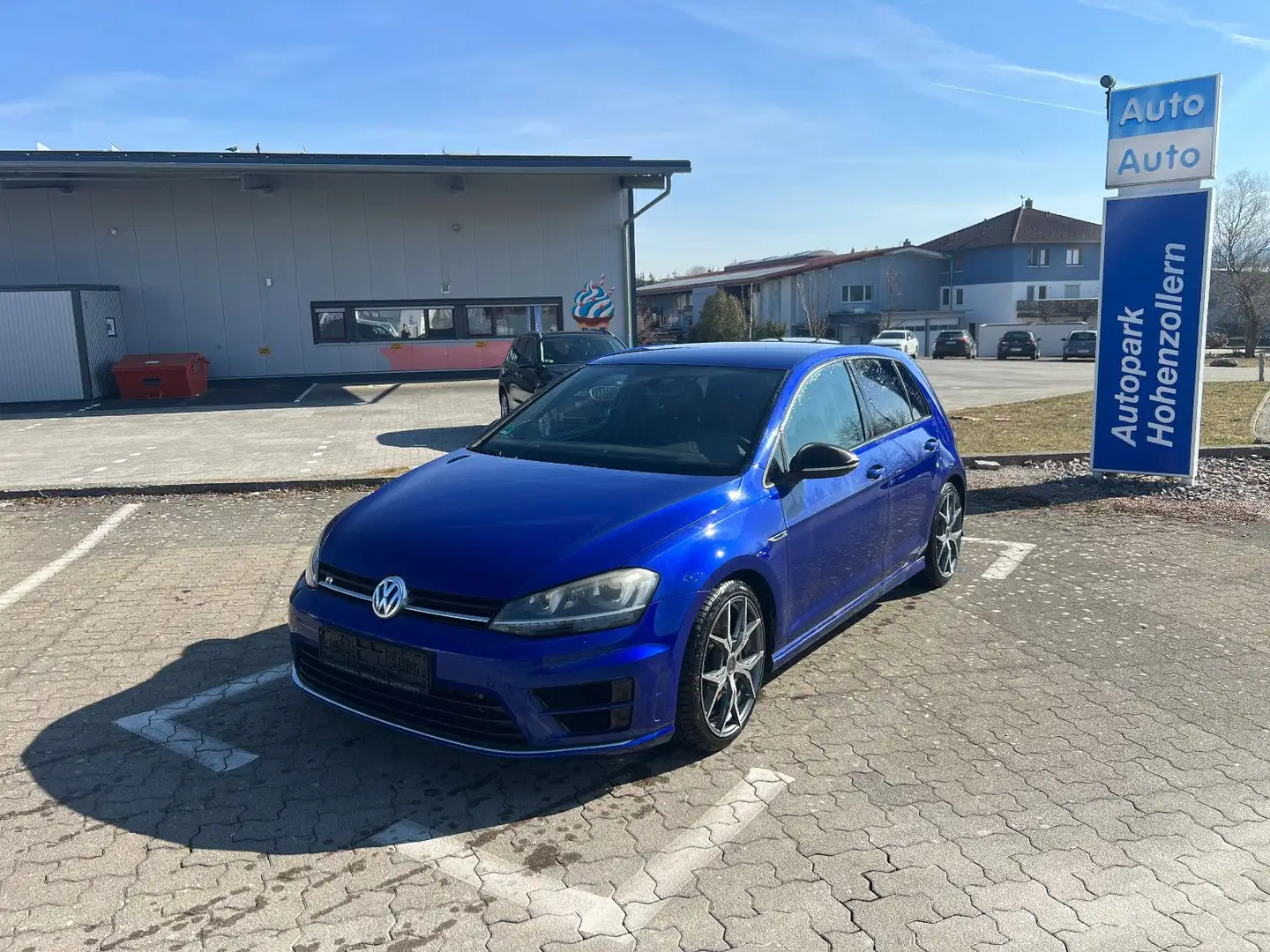 Volkswagen Golf 2.0 TSI 4MOTION BMT R *MOTORSCHADEN* Bleu - 1