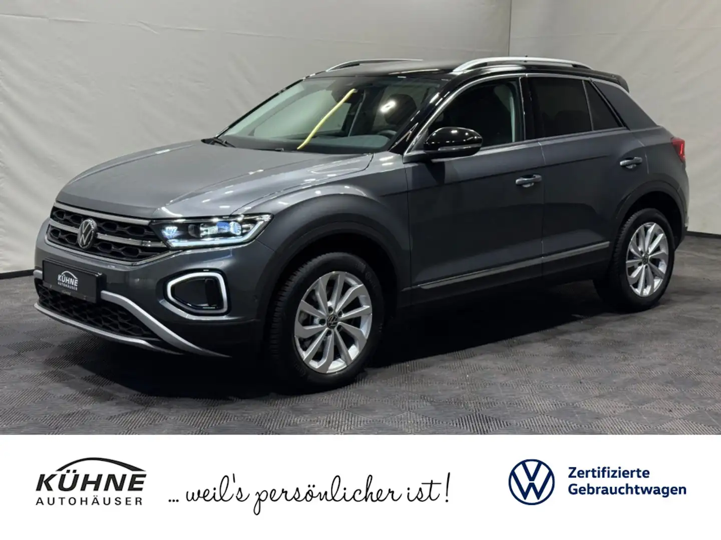 Volkswagen T-Roc T-ROC Style 2.0 TDI DSG | AHK LED NAVI ACC DAB Grau - 1