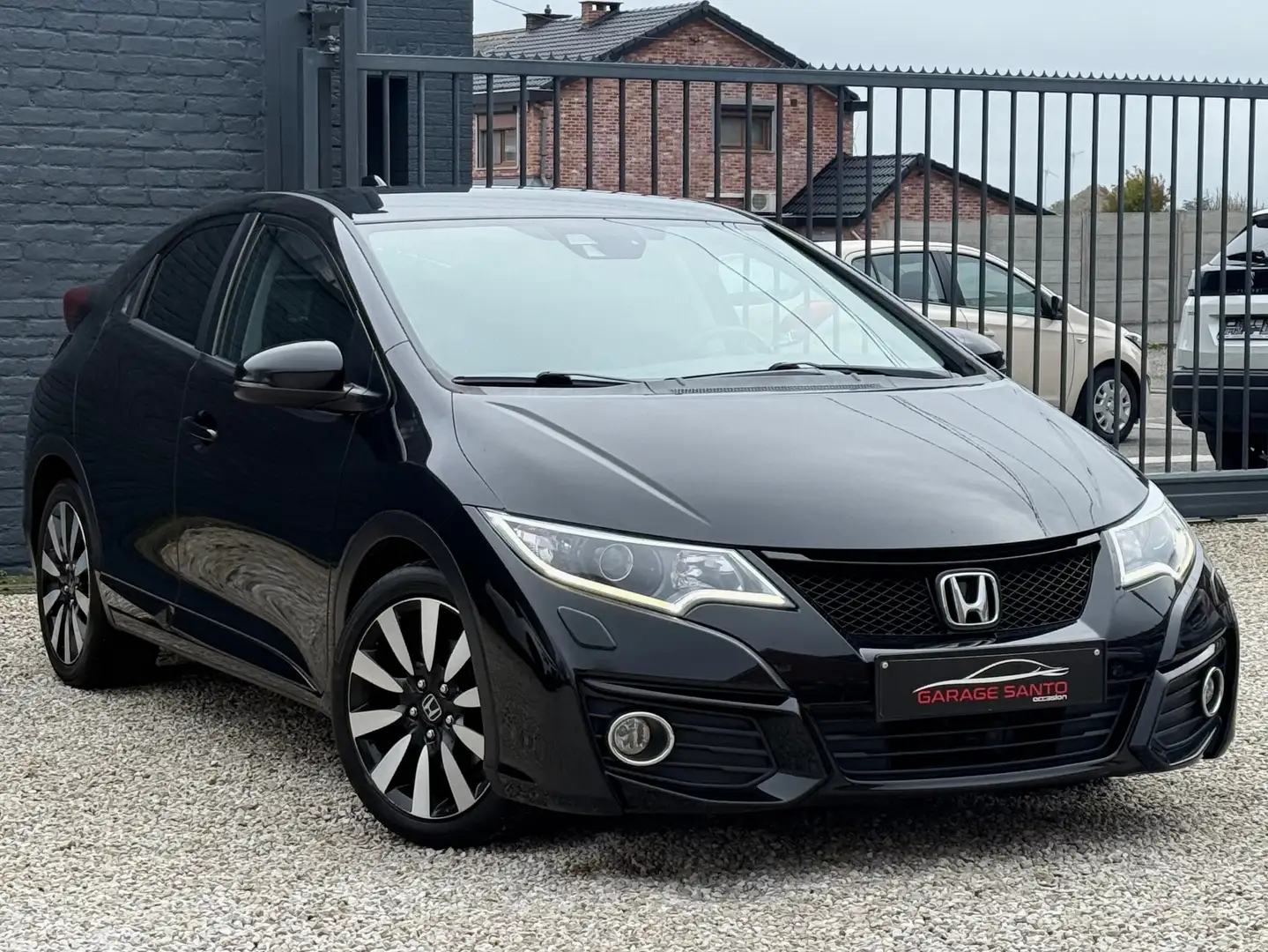 Honda Civic Civic 1.4i Sport Euro 6b /Navi/Cam./Led/Garantie/ Zwart - 2