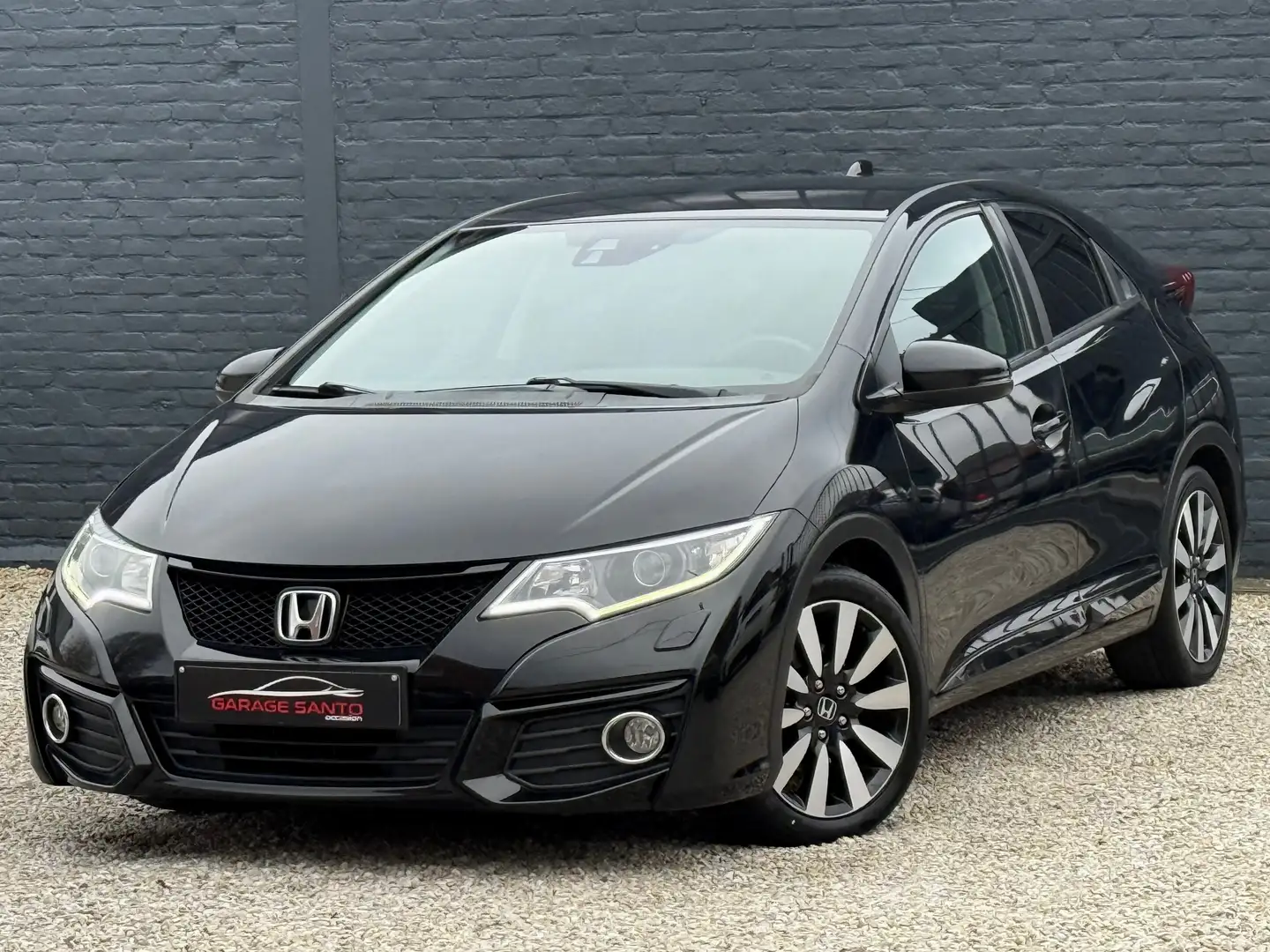 Honda Civic Civic 1.4i Sport Euro 6b /Navi/Cam./Led/Garantie/ Zwart - 1