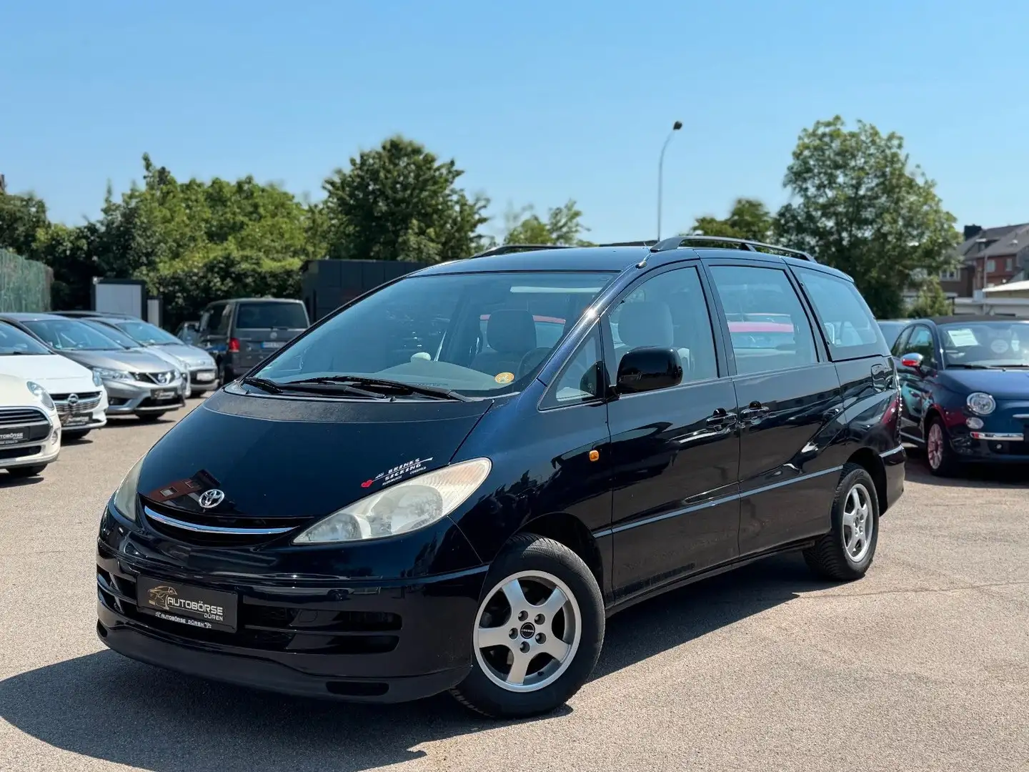 Toyota Previa 2.4 linea luna 7Sitzer/HU neu/AHK Schwarz - 1