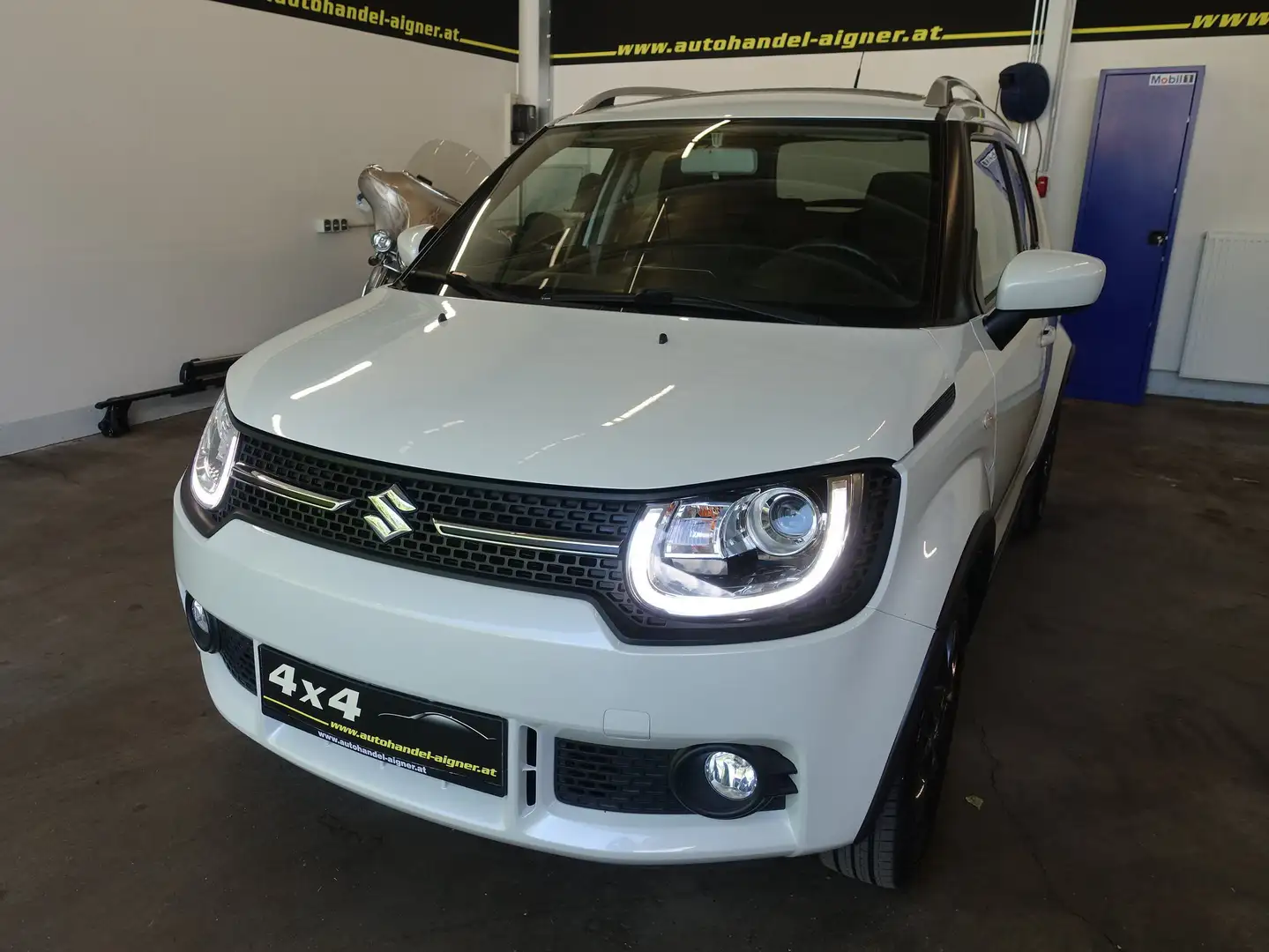 Suzuki Ignis 1,2 Shine 4WD/ NAV. Weiß - 1