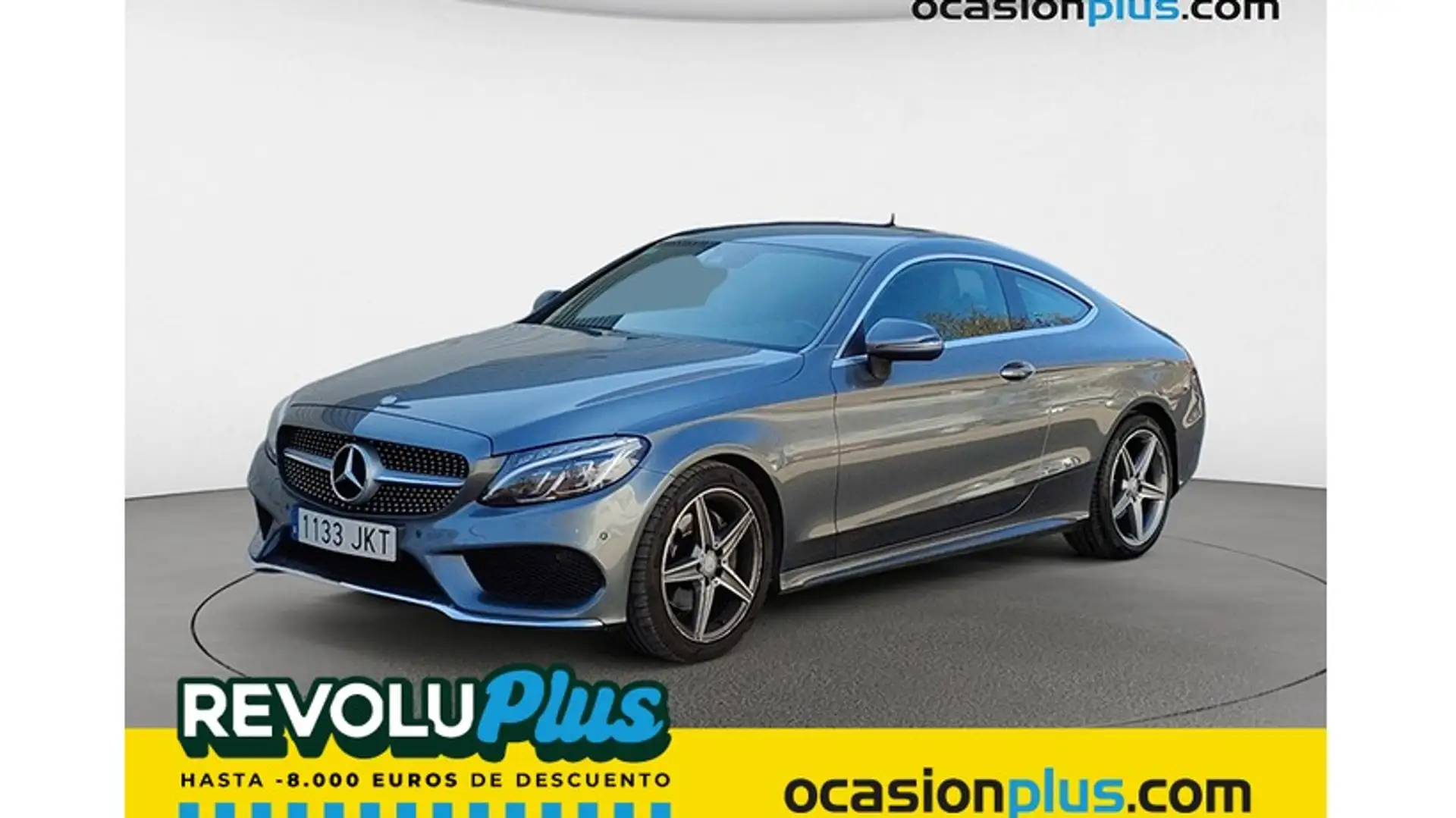 Mercedes-Benz C 220 Coupé 220d 9G-Tronic Gris - 1