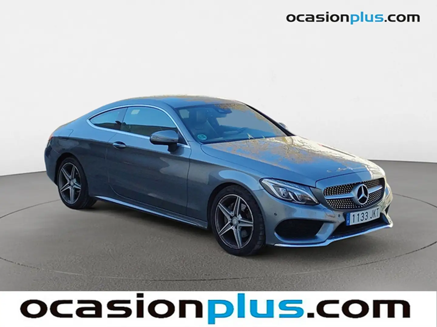 Mercedes-Benz C 220 Coupé 220d 9G-Tronic Gris - 2