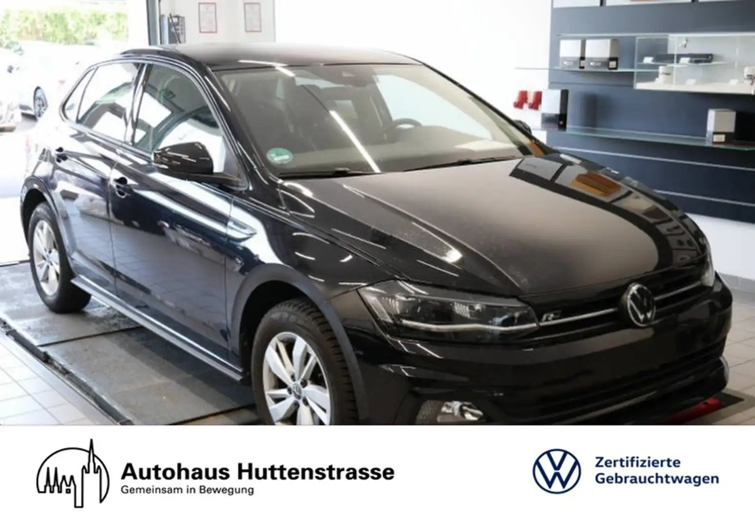 Volkswagen Polo 1.0 TSI DSG Active R Line LED KAMERA NAVI Zwart - 1