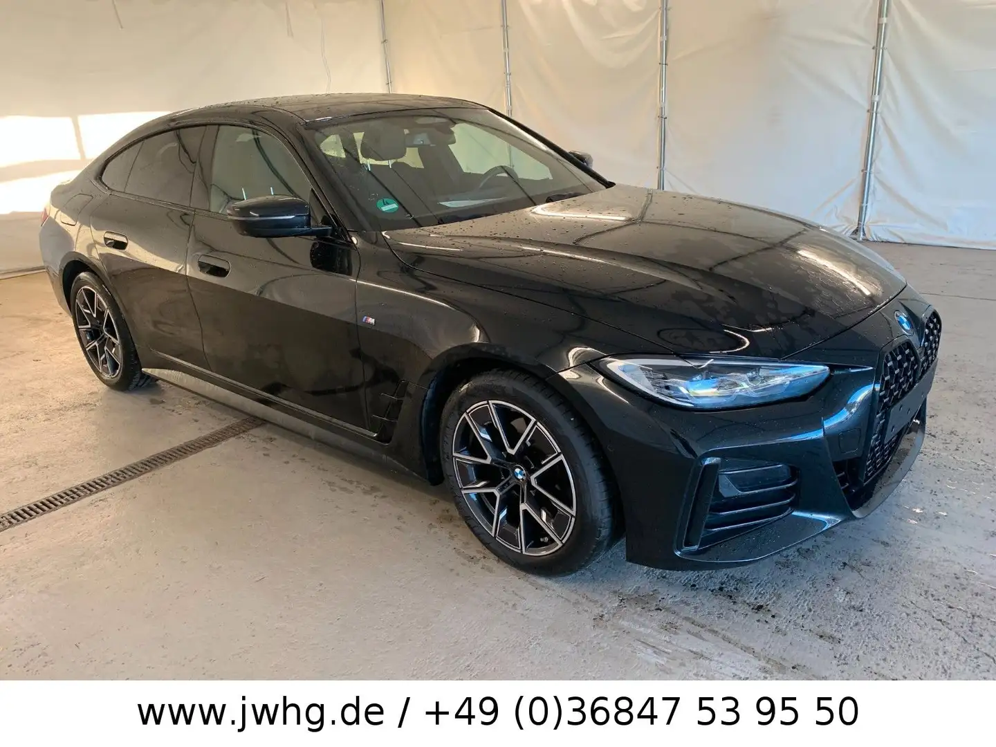 BMW 420 xDr M Sport 360 HeadUp DrivAssPro Schwarz - 2