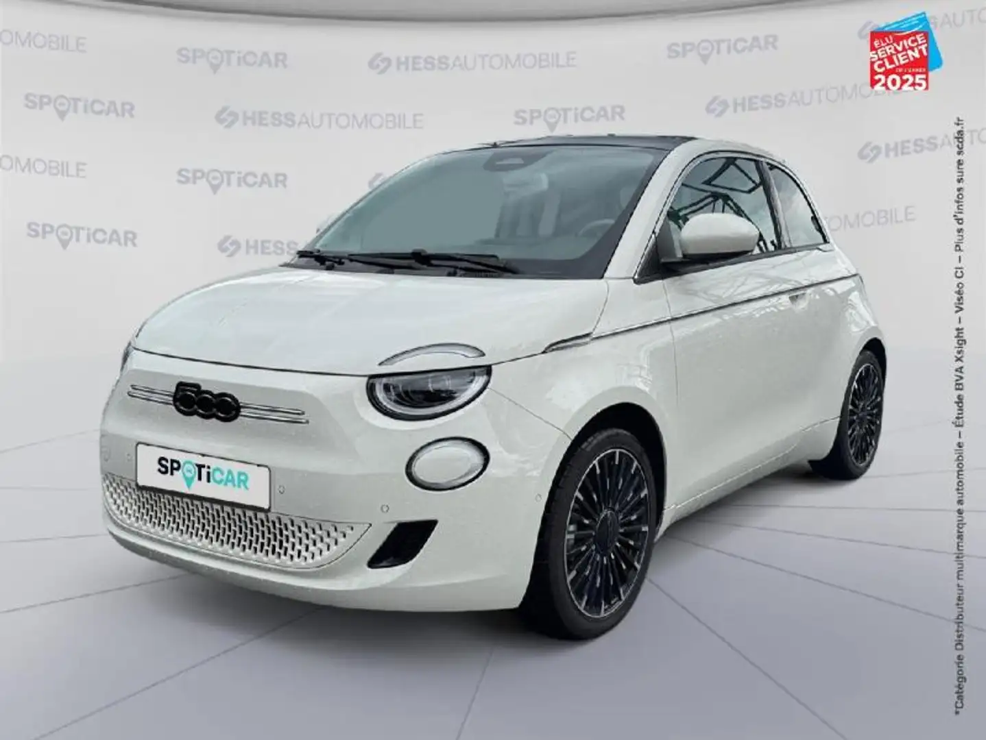 Fiat 500 e 95ch La Prima MY23 Blanc - 1