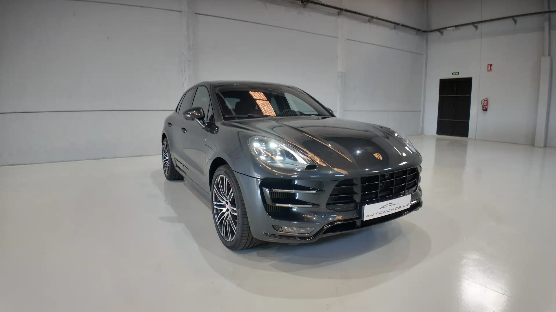 Porsche Macan Turbo Aut. Gris - 1