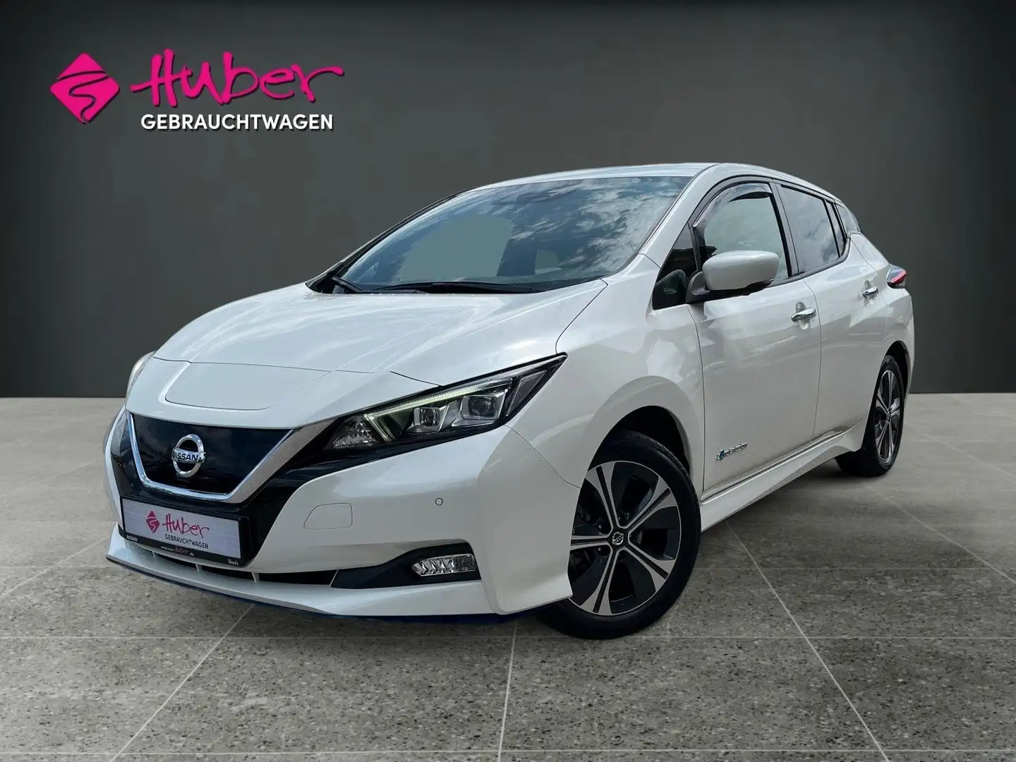 Nissan Leaf TEKNA 62 kWh (* AUTOMATIK * BOSE * NAVI *) Blanc - 1