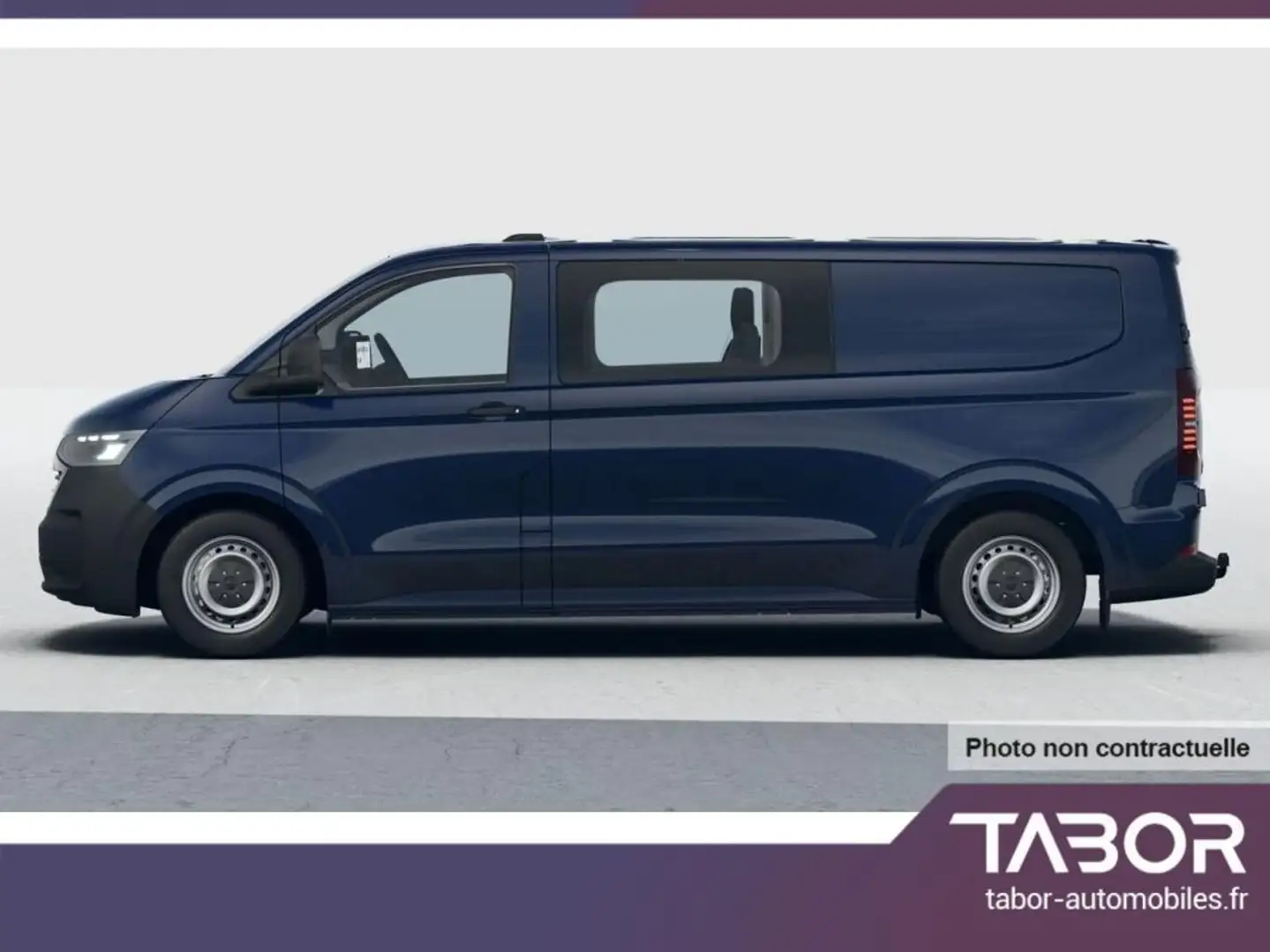 Volkswagen Transporter T7 Plus TDI 110 L2 6pl Bleu - 2