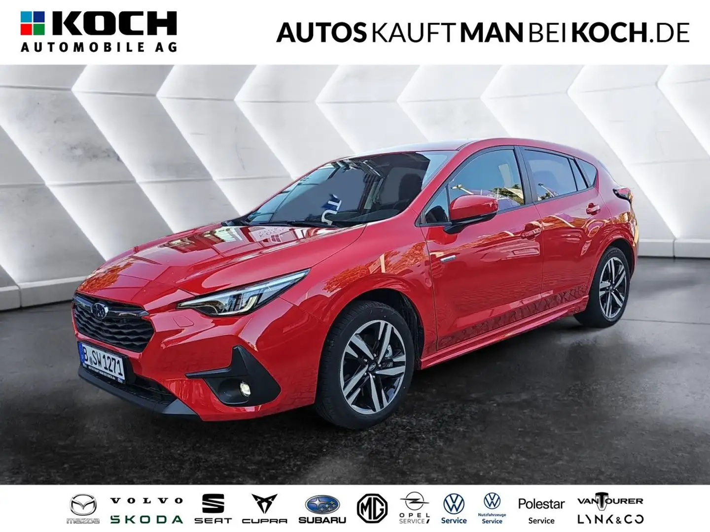 Subaru Impreza 2.0ie Trend ACC DAB+ CAM Allwetter Navi Rosso - 1
