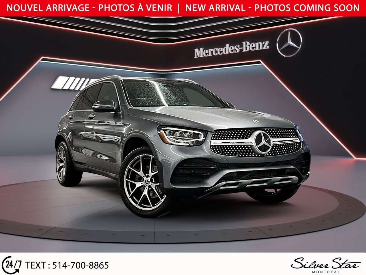 2022 Mercedes-Benz GLC 300 4MATIC SUV Sport & Premium Package, Heated Ste