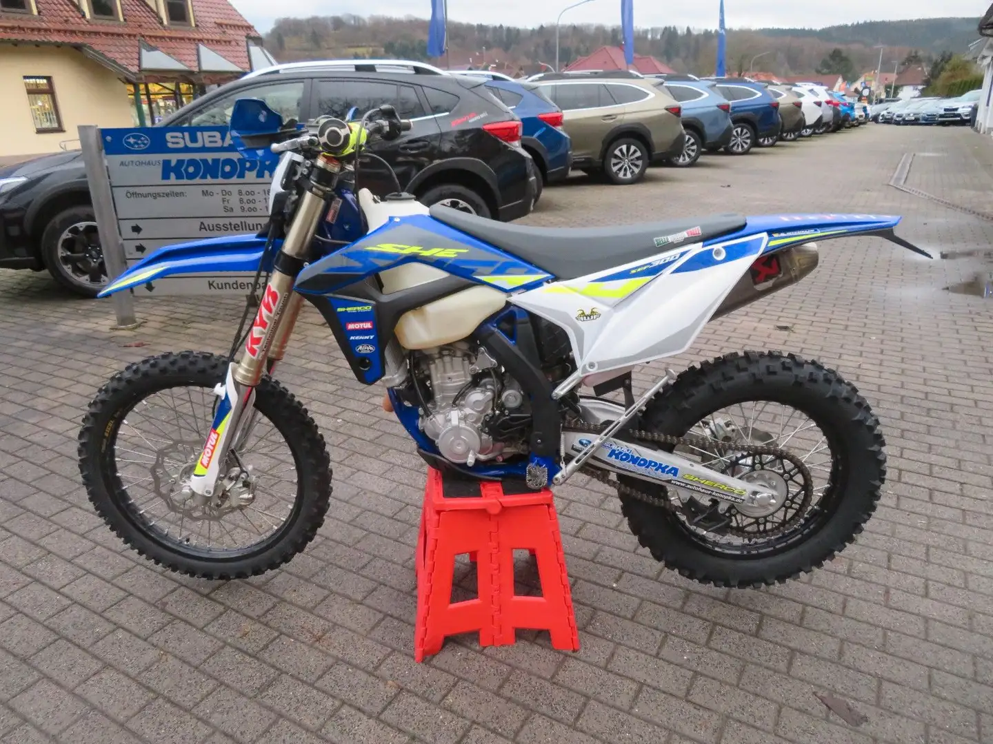 Sherco 300 SEF Factory 2023 mit 15 BH Blue - 2