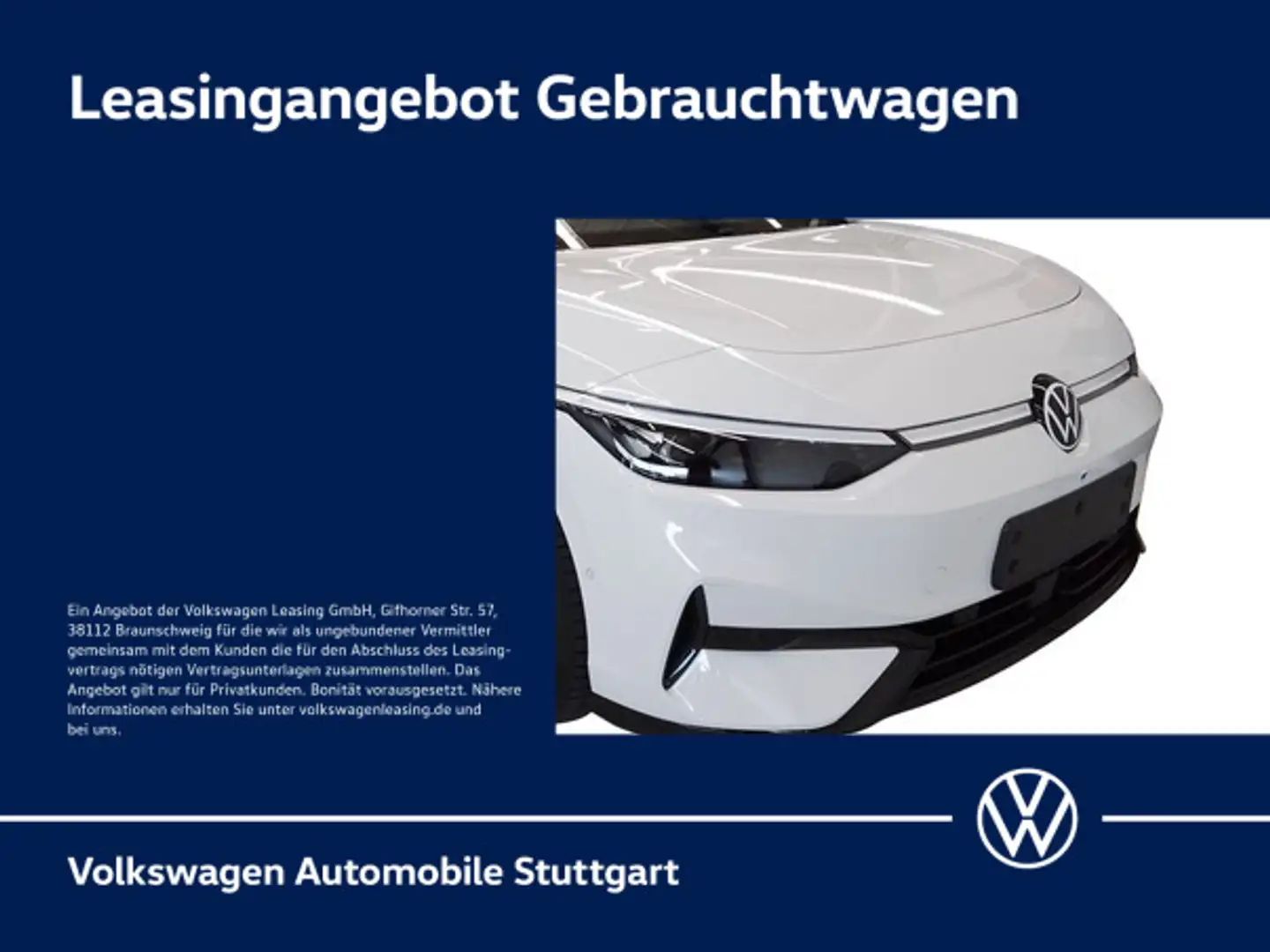 Volkswagen ID.7 Tourer Navi Kamera LED AHK ACC SHZ Blanc - 2