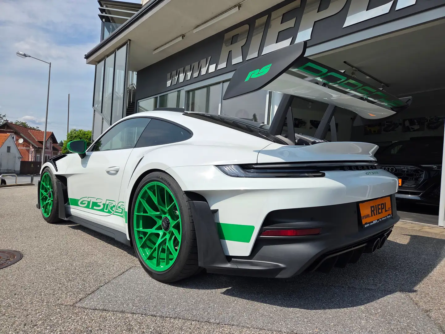 Porsche 992 GT3 RS Neuwagen 2/25 Clubsport Carbon Leder Lift Weiß - 1