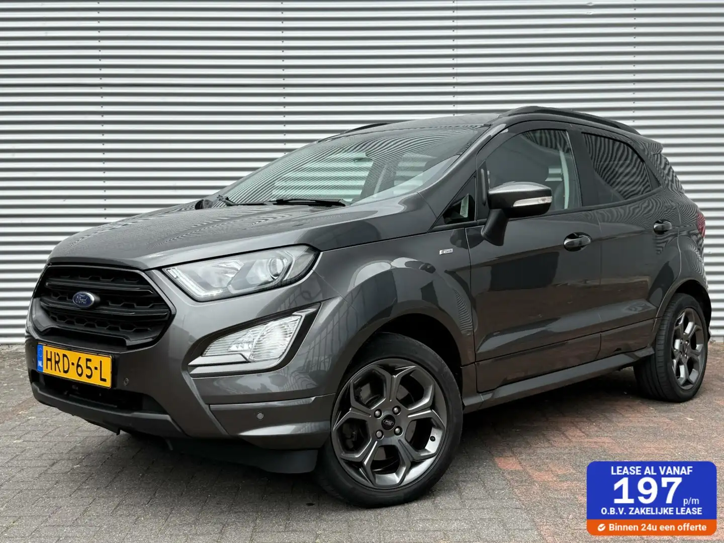 Ford EcoSport 1.0 EcoBoost ST-LINE 140 PK LED CARPLAY CAMERA VOL Gris - 1