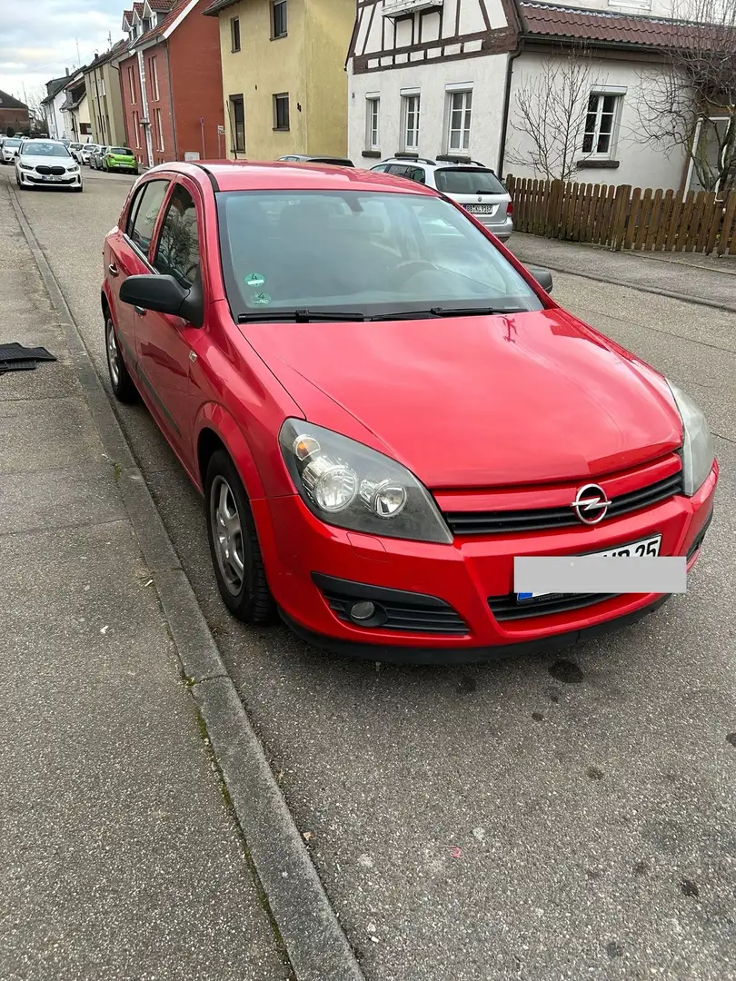 Opel Astra Basis Rouge - 1