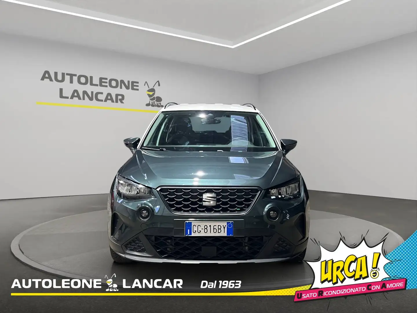 SEAT Arona 1.0 tgi Style 90cv OK NEOPATENTATI E6 Verde - 2
