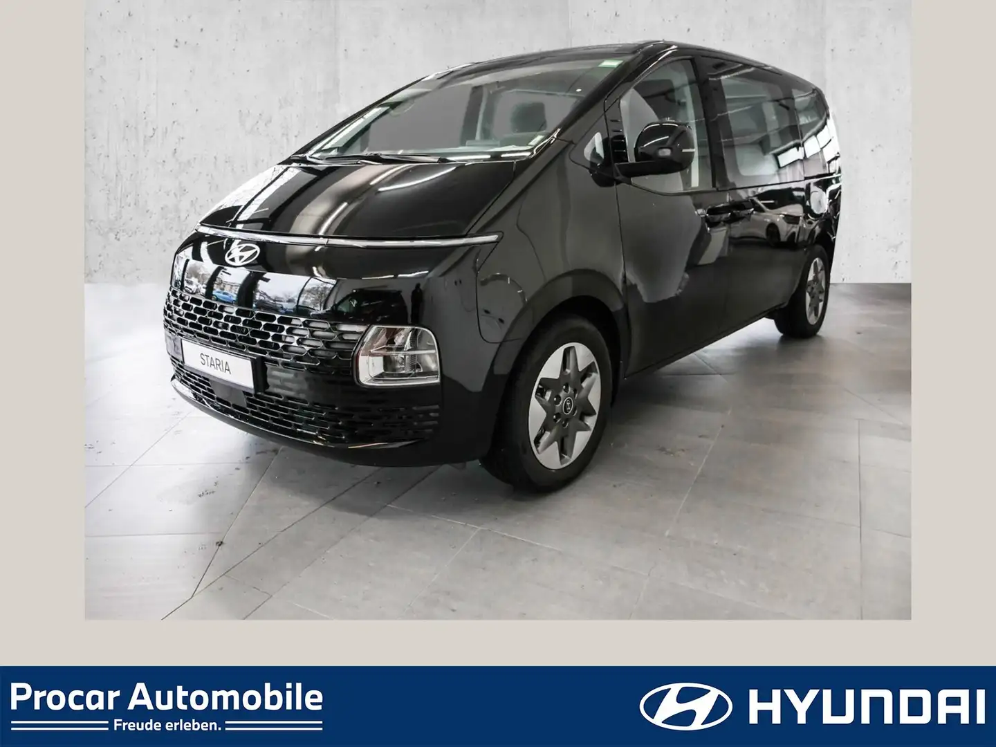 Hyundai STARIA 1.6 Trend Hybrid 2WD ACC NAVI LED DAB LM PARK-PAKE Noir - 1